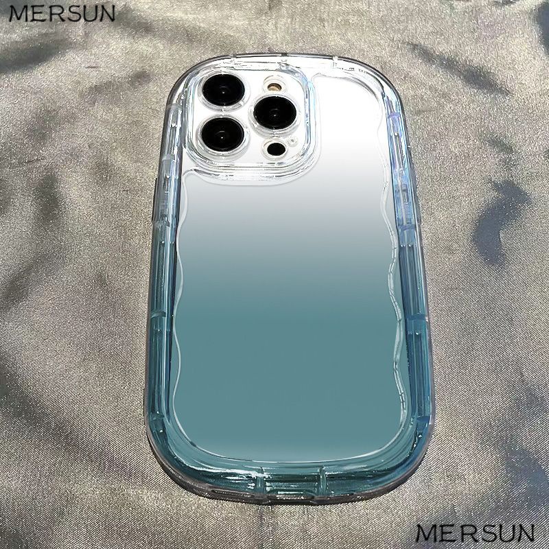 ✅Ốp Điện Thoại Mềm Trong Suốt Chống Sốc Màu Gradient Cho Iphone Xs11 Xr 8p 12iPhone1413promax7