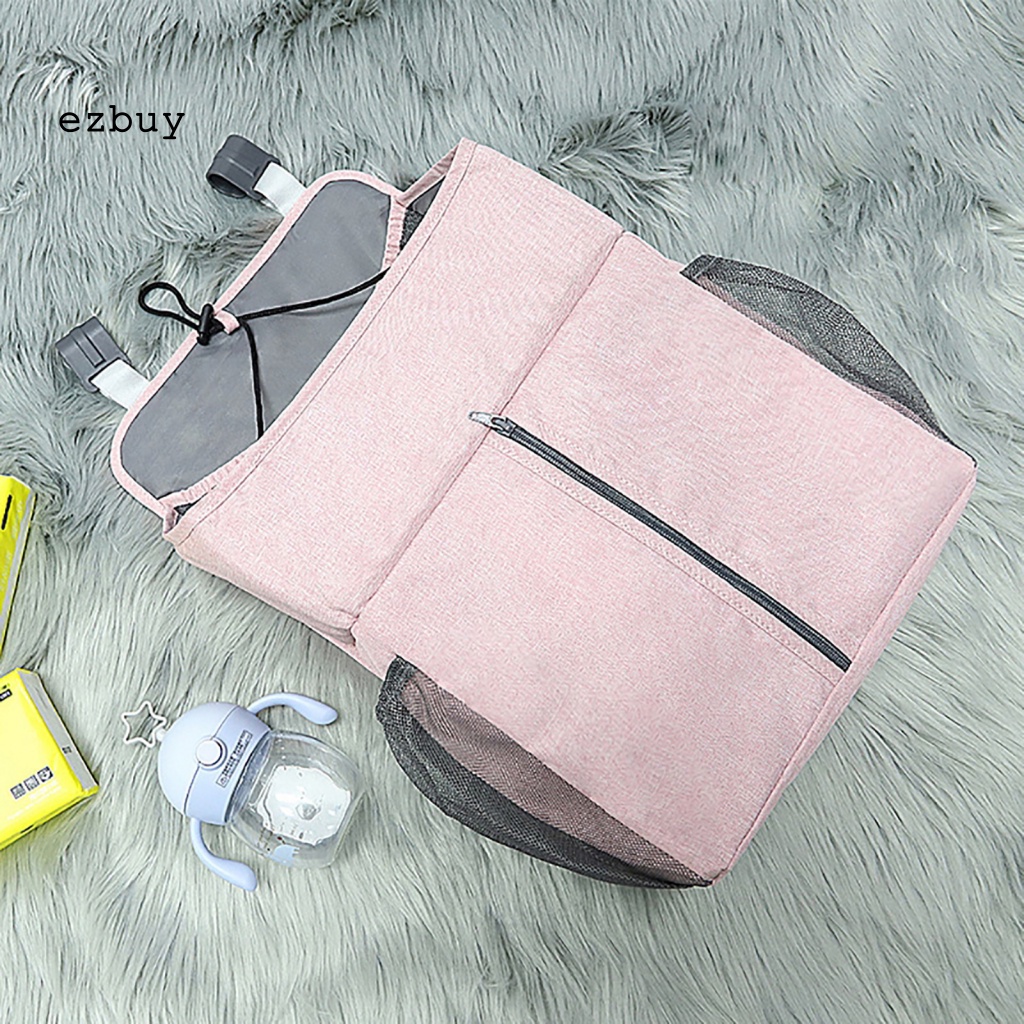 Túi Đựng Đồ Dùng Treo Cạnh Giường Em Bé Chống Thấm Nước Sức Chứa Lớn Tiện Dụng