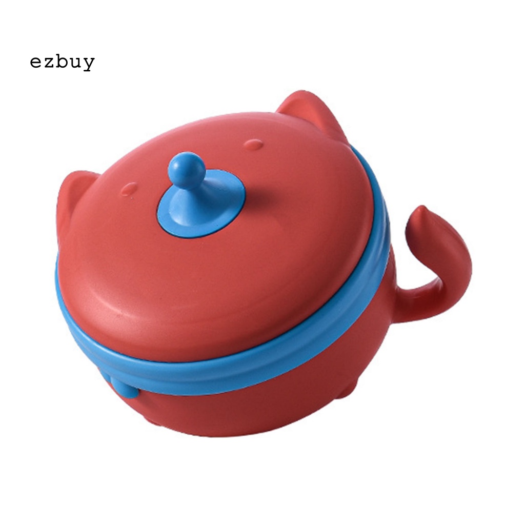 Bát Ăn 400ML Hình Hoạt Hình Thân Thiện Với Môi Trường Có Giác Hút Giúp Bé Phát Triển