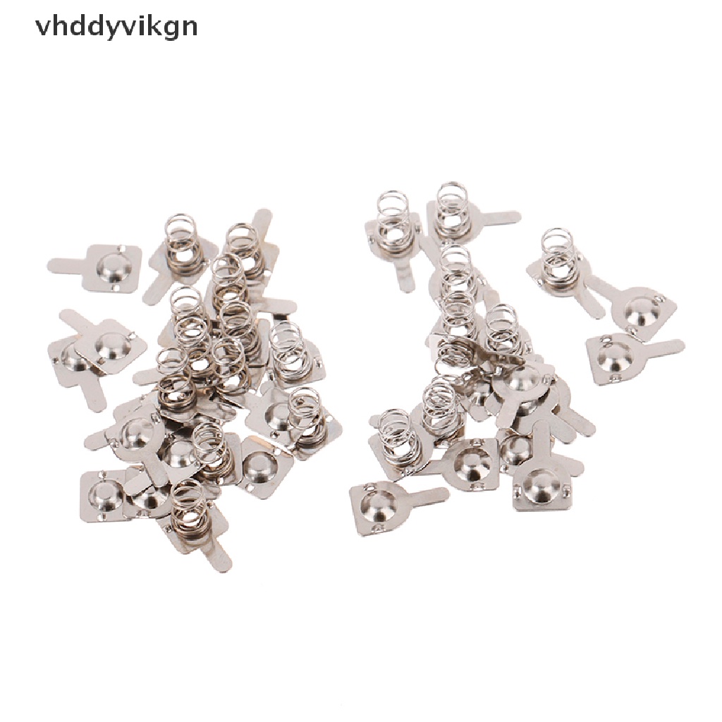 Set 10 Cặp Lò Xo Kim Loại 9x9mm Thay Thế Cho Máy AAA