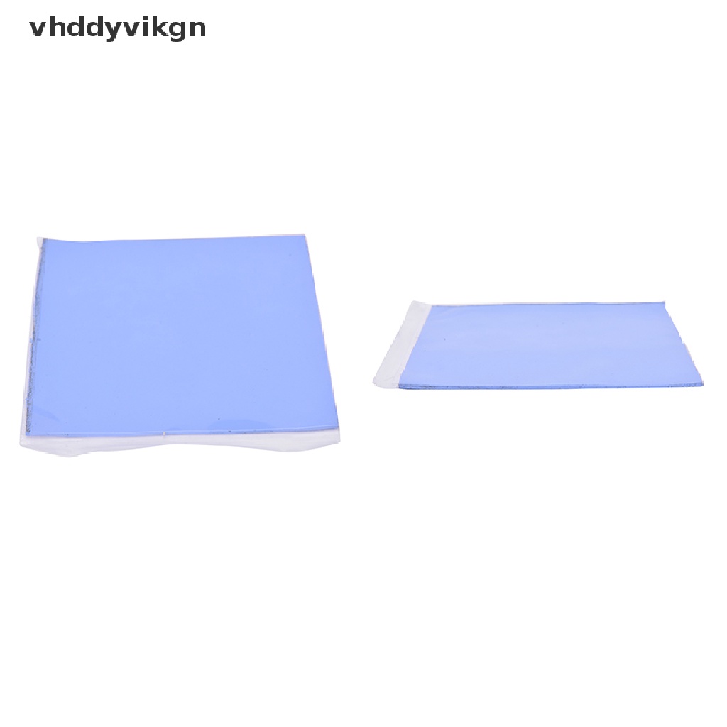 Tấm Tản Nhiệt CPU GPU Màu Xanh Dương Bằng Silicon Kích Thước 100mmx100mmx1.5mm