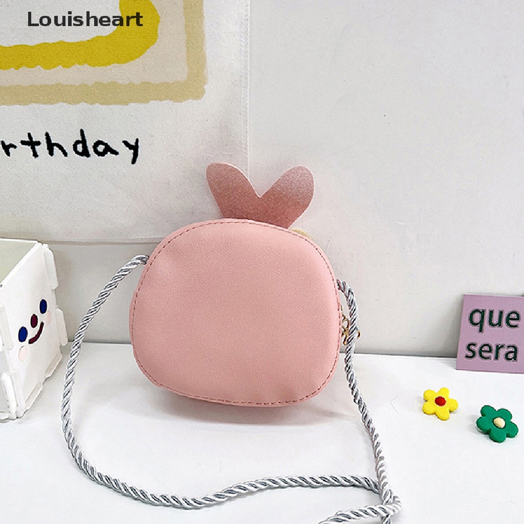 Túi Đeo Chéo Louisheart Hình Thỏ Hoạt Hình Đáng Yêu Dành Cho Bé Gái
