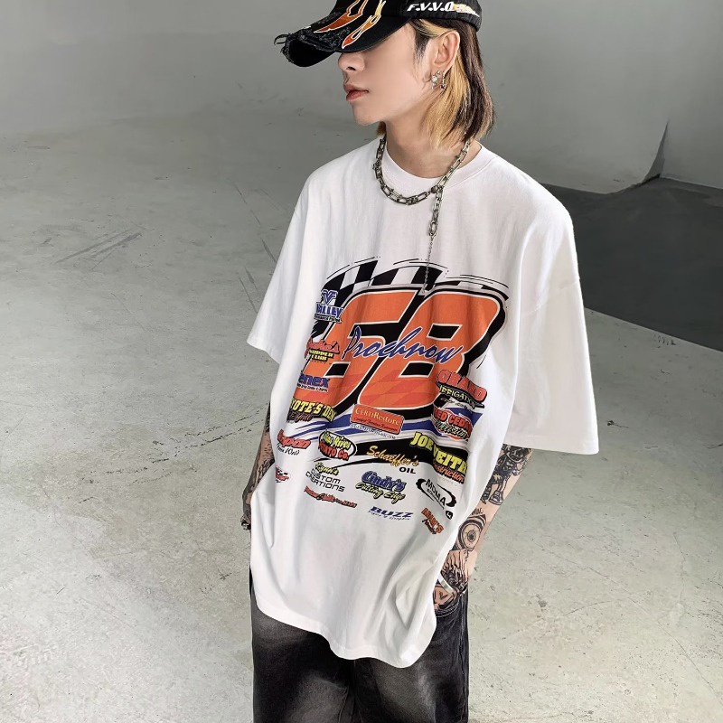 Áo Thun Tay Ngắn Cổ Tròn Thời Trang Mùa Hè Cho Nam