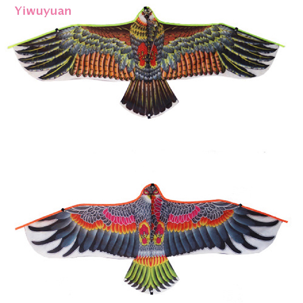<Yiwuyuan> 1.1m Eagle Kite With 30 Meter Kite Line Children Flying Bird Kites Outdoor Toys New