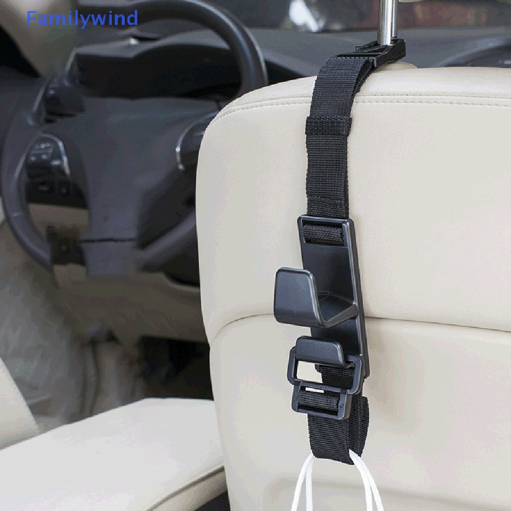 1 Móc Treo Đồ Gắn Lưng Ghế Xe Hơi Có Thể Điều Chỉnh Tiện Dụng