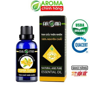Tinh dầu thơm phòng Ngọc lan tây khử mùi dưỡng da thư giãn tinh thần - thiên nhiên tinh chất AROMA