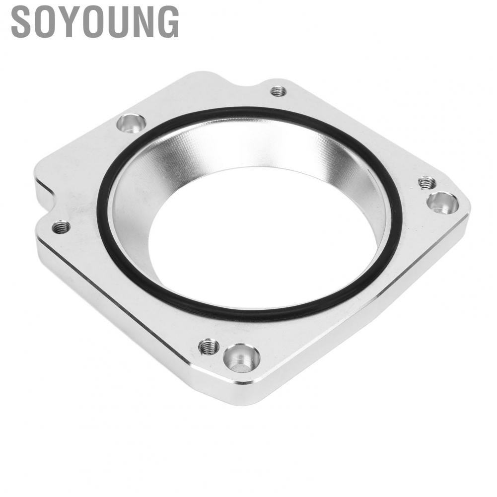 Soyoung Throttle Body Adapter  551513 75mm Through Hole Durable Easy To Install Manifold for Car