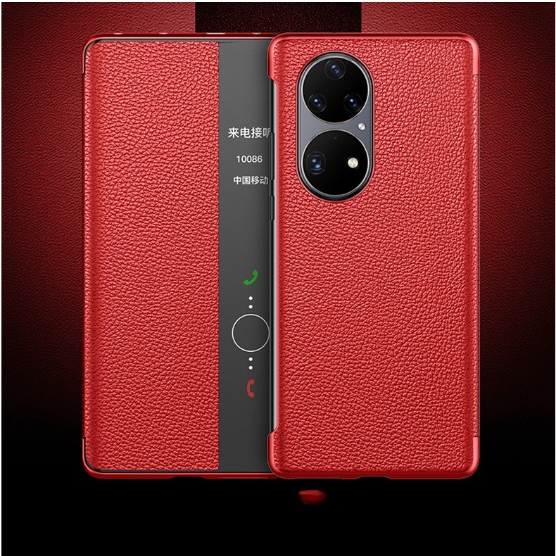 Bao Da Điện Thoại Sang Trọng Cho Huawei P50 Pro P50 P60 Pro P40 P40 + Sự Bảo Vệ