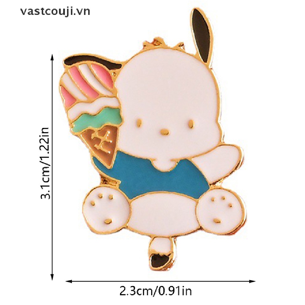 Ghim Cài Áo Bằng Hợp Kim Họa Tiết Hoạt Hình Pachacco Nhật Bản Đáng Yêu