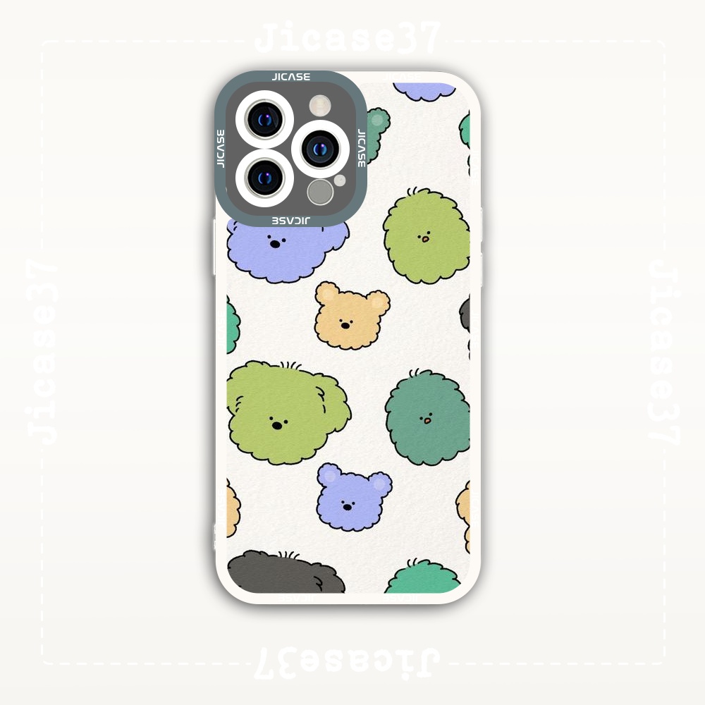 Ốp lưng iphone Cute Case Poodle Cute Chó Con Puppy Thú Nuôi Tặng Kèm Phụ Kiện Túi Xách MK Hình Cute Case