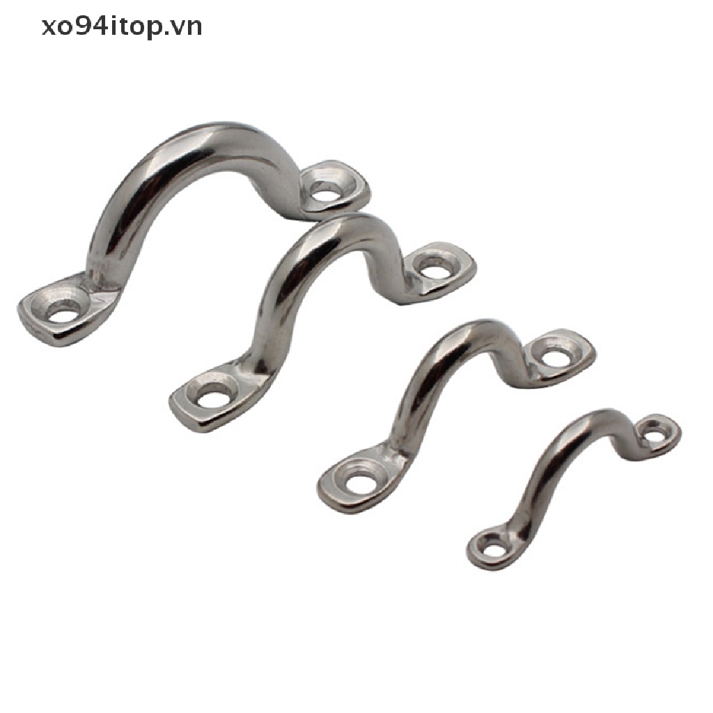 Xoitop Set 4 Tay Cầm Nhỏ Cố Định Tàu Thuyền Bằng Thép Không Gỉ Bền Bỉ