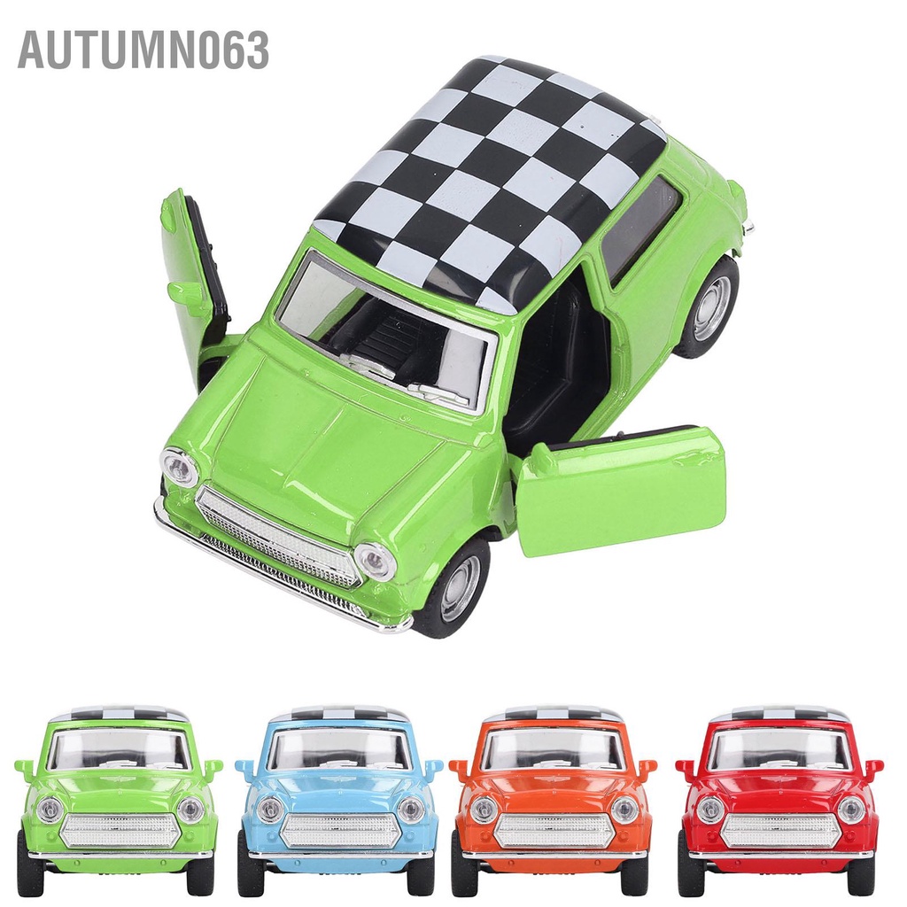 Autumn063 Năm 1/32 Lực Mô Phỏng Dễ Thương Hợp Kim Xe Đồ Chơi Hình Có Cửa Mở Cho Bộ Sưu Tập Trang Trí