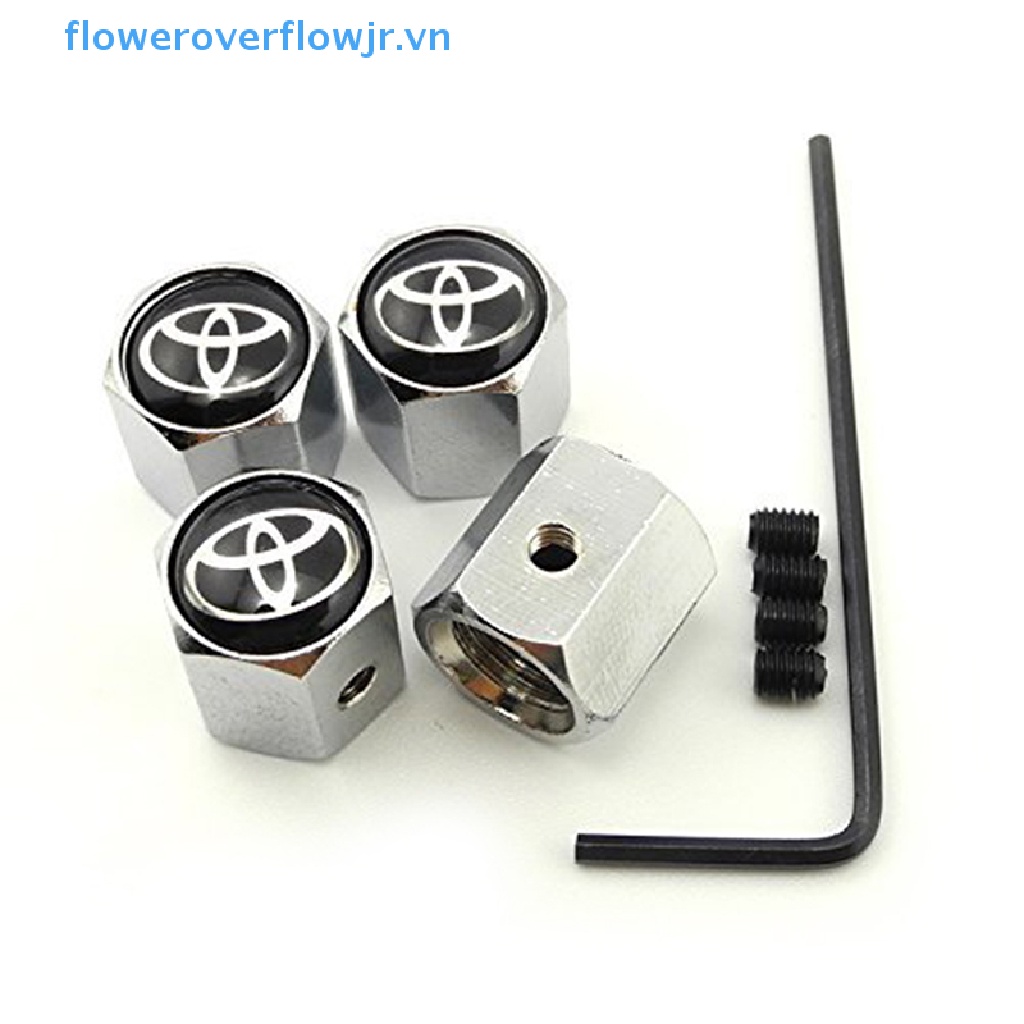 Bộ 4 Nắp Van Khí Cho Lốp Xe Hơi TOYOTA