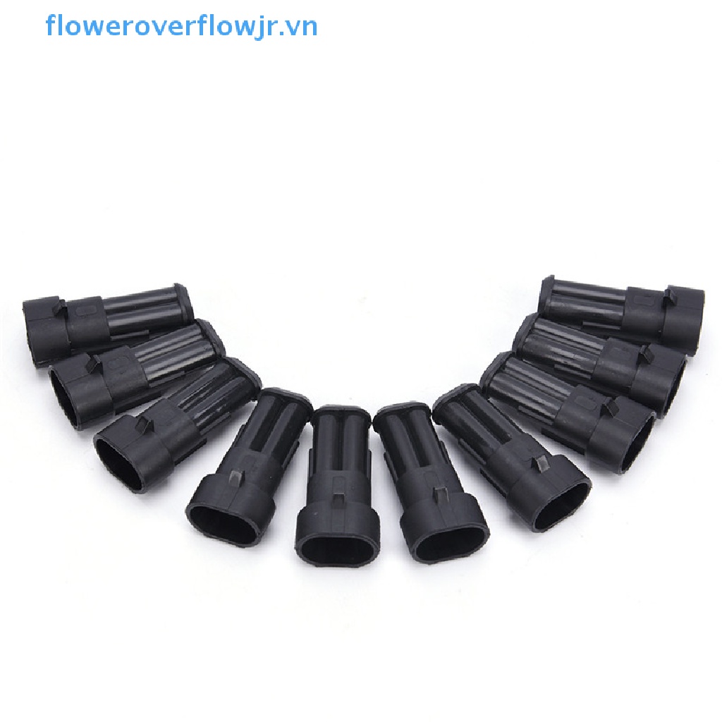Bộ 10 Đầu Nối Dây Điện 2 Chiều Chống Nước FJR Cho Xe Hơi