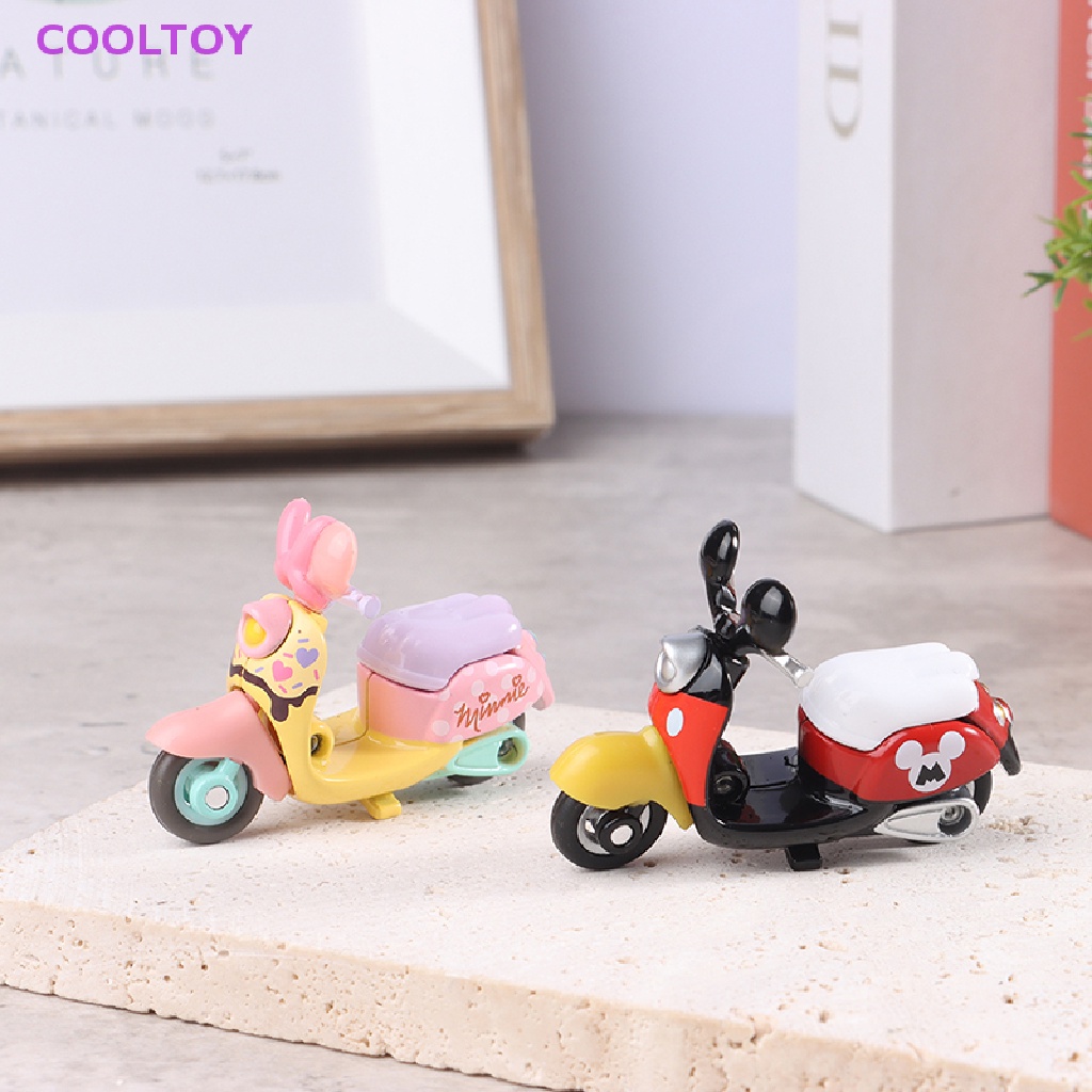 Mô Hình Xe Mô Tô Đồ Chơi Chuột Mickey Vịt Donald Bằng Hợp Kim Làm Quà Tặng Giáng Sinh Cho Bé