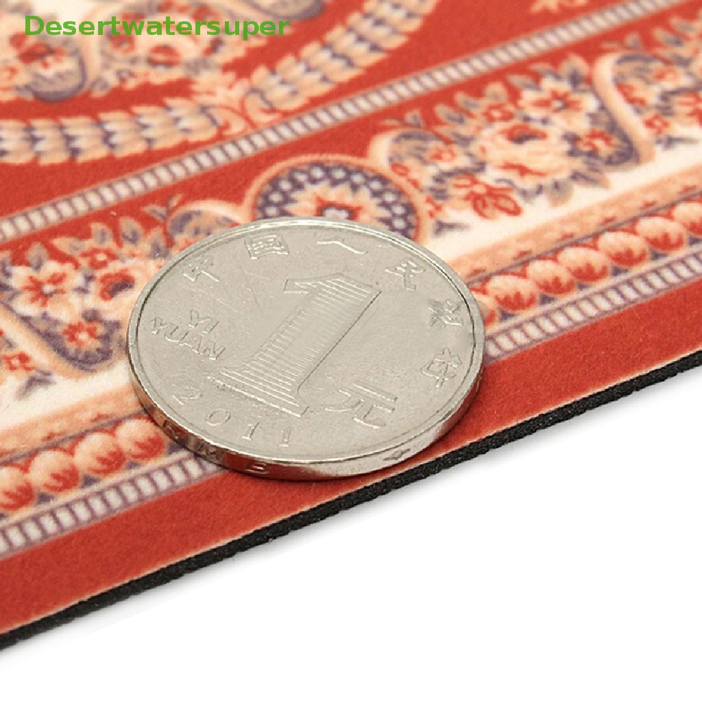 Dsvn Thảm Lót Chuột mini Hình Chữ Nhật Dệt Lát Thảm Có Tua Rua HOT