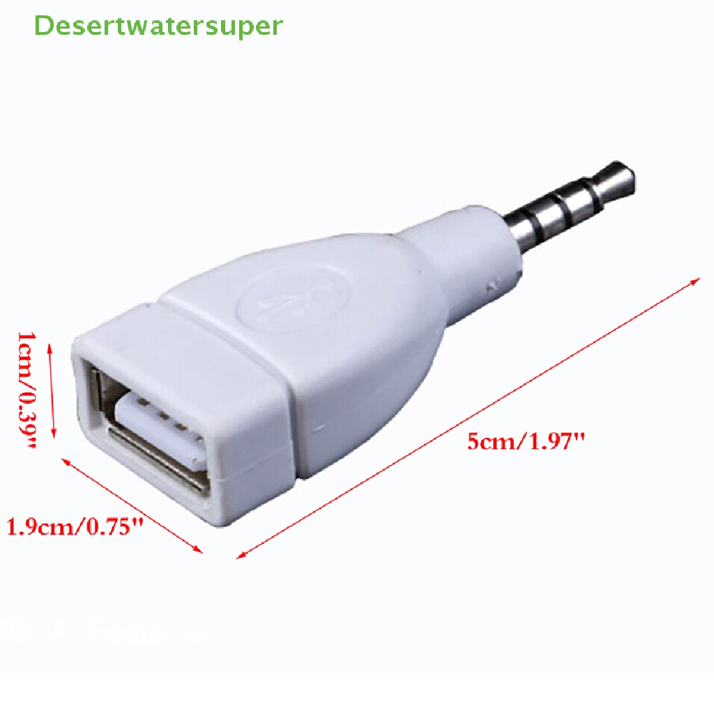 Đầu Chuyển Đổi Âm Thanh Từ Giắc Cắm 3.5mm Sang Cổng USB 2.0 Chuyên Dụng