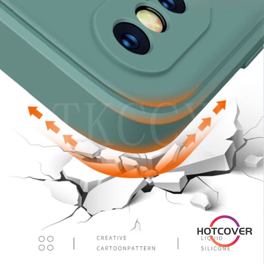 Ốp Điện Thoại silicone Màu Trơn Cho Redmi K60E K60 K50 Pro K50 Ultra K40S 12C