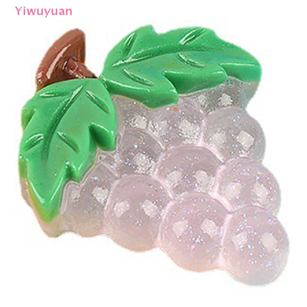 < Yiwuyuan > Keo Dạ Quang Tự Trang Trí Hình Trái Cây Hoạt Họa Dễ Thương Cho Ốp Điện Thoại Di Động