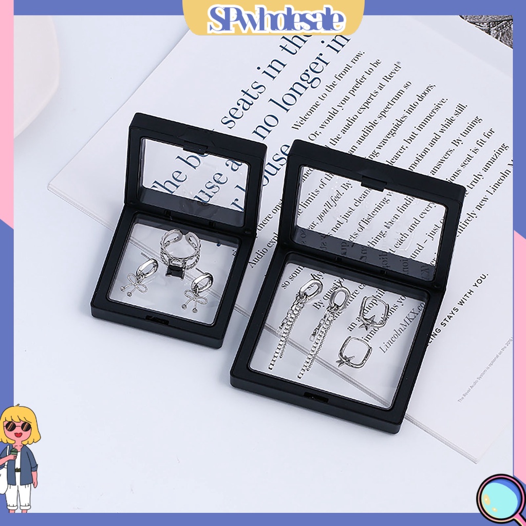 <SPwholesale> Hộp Đựng Trang Sức Bằng PE Trong Suốt Tiện Dụng