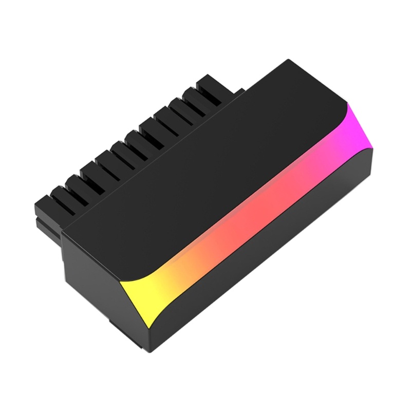 Linh Kiện Điện Tử 24Pin Đến 90 Độ° Dây Cáp Nguồn ARGB Kết Nối Máy Tính / Bo Mạch Chủ DIY