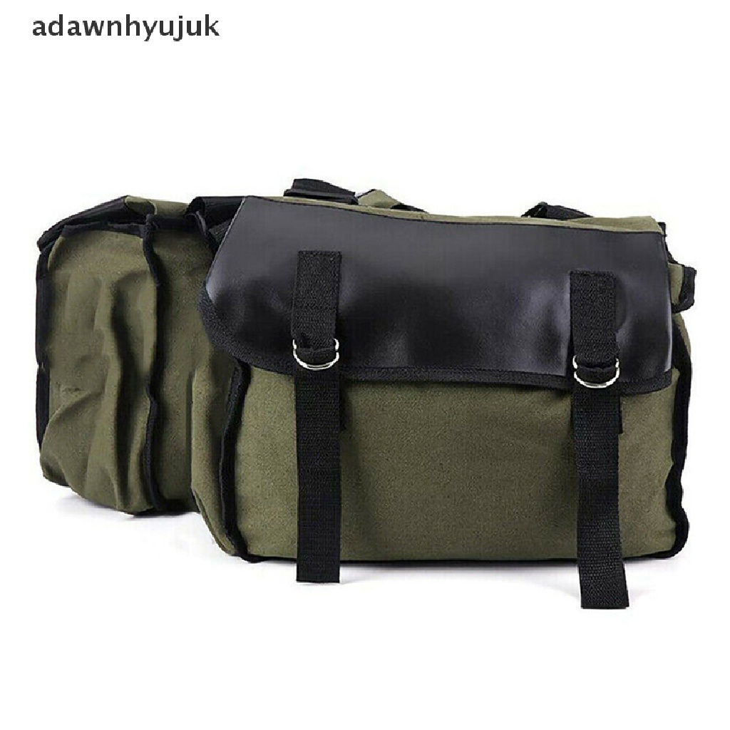 Túi Canvas Đựng Đồ Chống Thấm Nước Gắn Yên Xe Mô Tô Adwnhyujuk