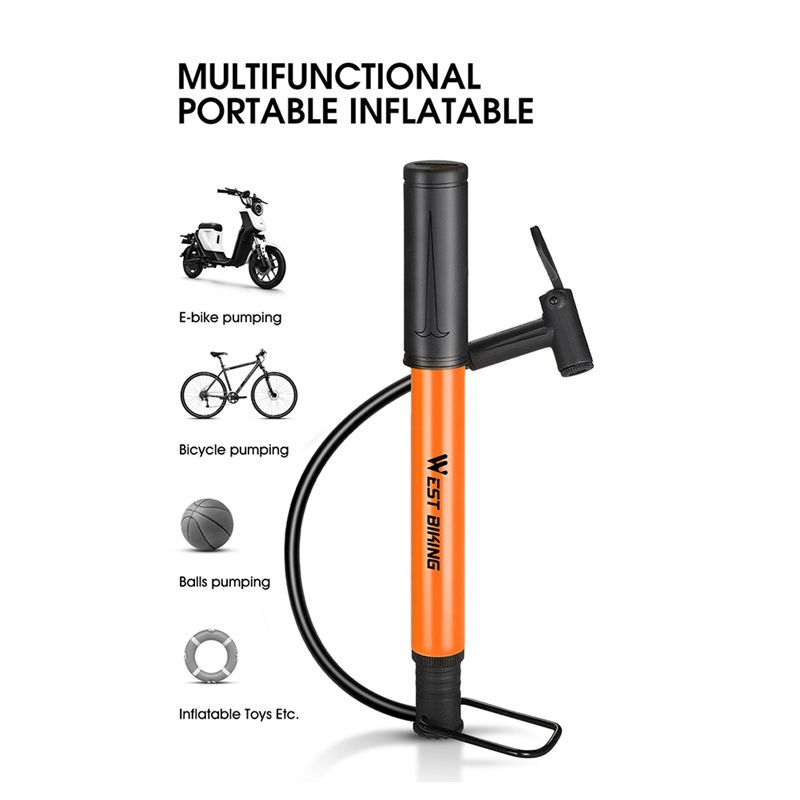 Bơm Hơi Xe Đạp 90Psi Bằng Hợp Kim Nhôm Tiện Dụng