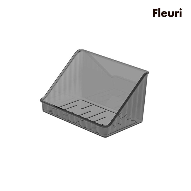 [Fleurir] Kệ Nổi Trong Suốt Không Cần Khoan Đựng Đồ Nhà Tắm Hoặc Phòng Ngủ