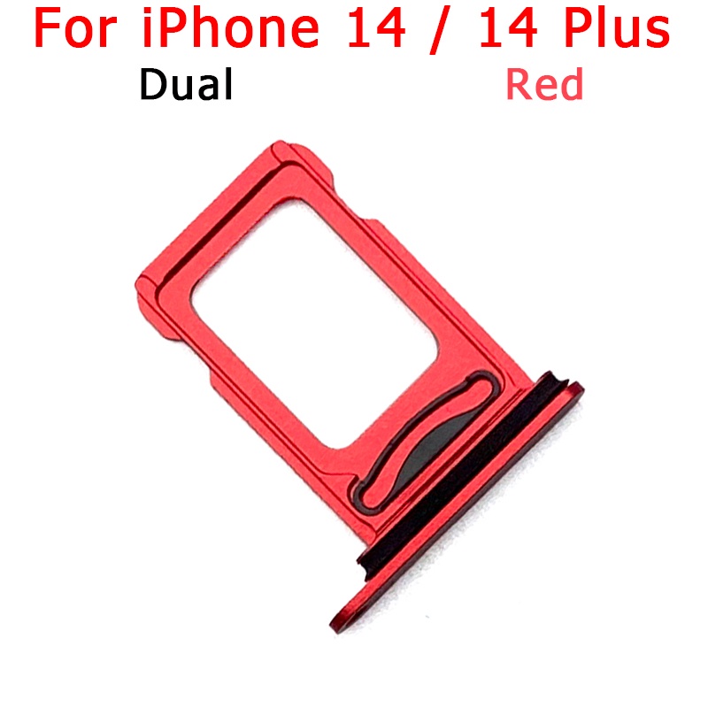 Khay Đựng SIM Điện Thoại Hai Ngăn Cho iPhone 14 Pro 14Pro Max 14 Plus