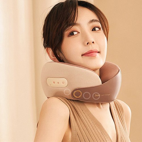 Máy Massage cổ BREO Neck C2-X | 3 chế độ Massage | Thiết kế dạng sóng với cơ chế xoay 360° | Giảm đau nhức và mệt mỏi