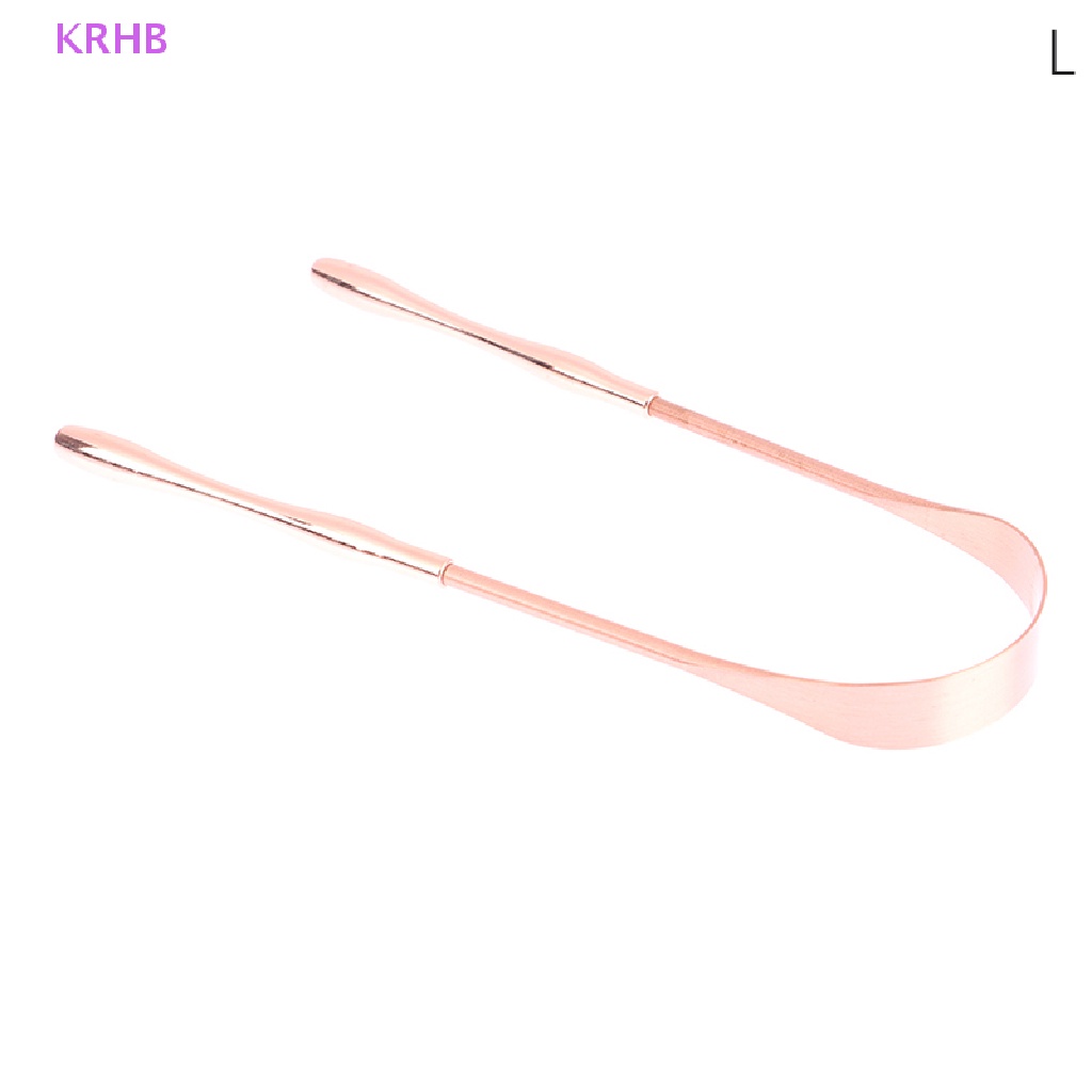 1 Dụng Cụ Nạo Lưỡi Bằng Đồng Làm Sạch Thông Hơi Mới