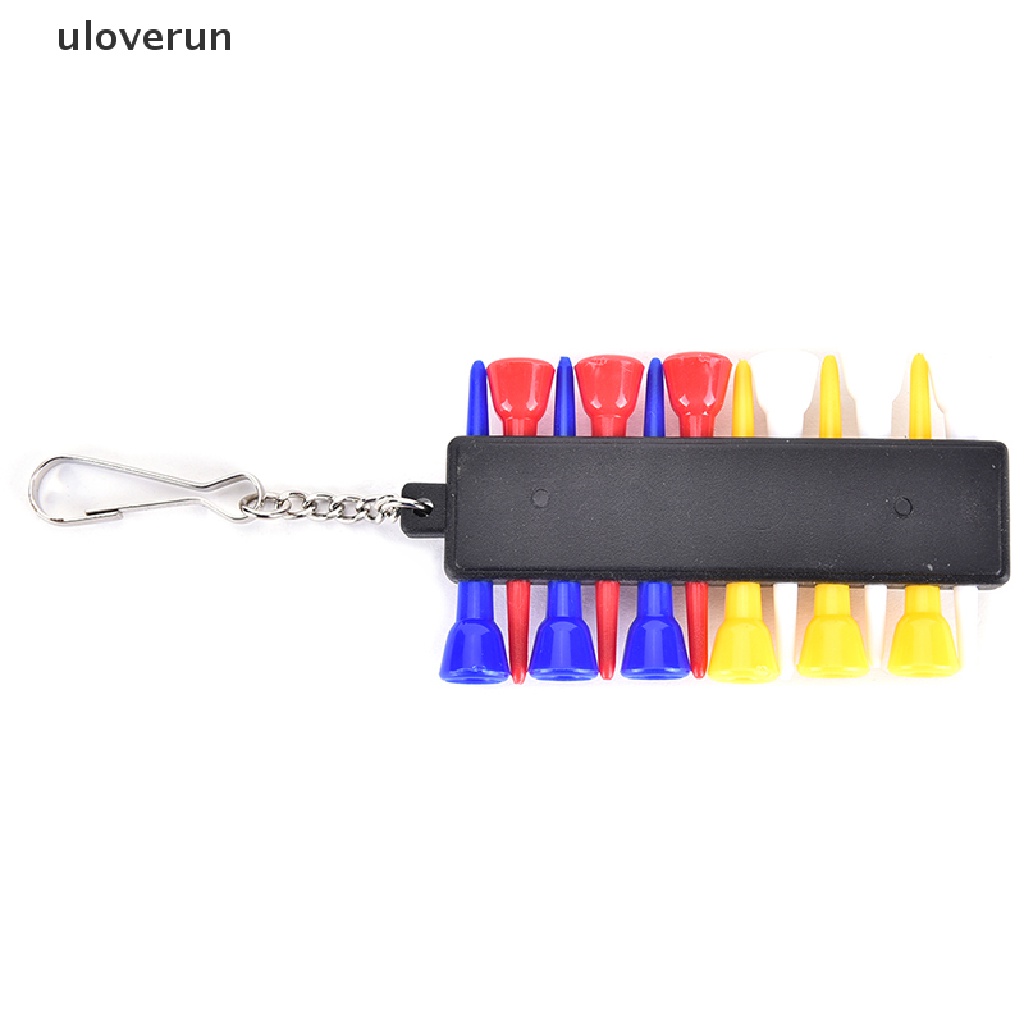 Uloverun 1x Giá Đỡ Gậy Đánh Golf Kèm 12 Phụ Kiện Bằng Nhựa Và 3 Quả Bóng Đánh Dấu w 1 KeyChain vn