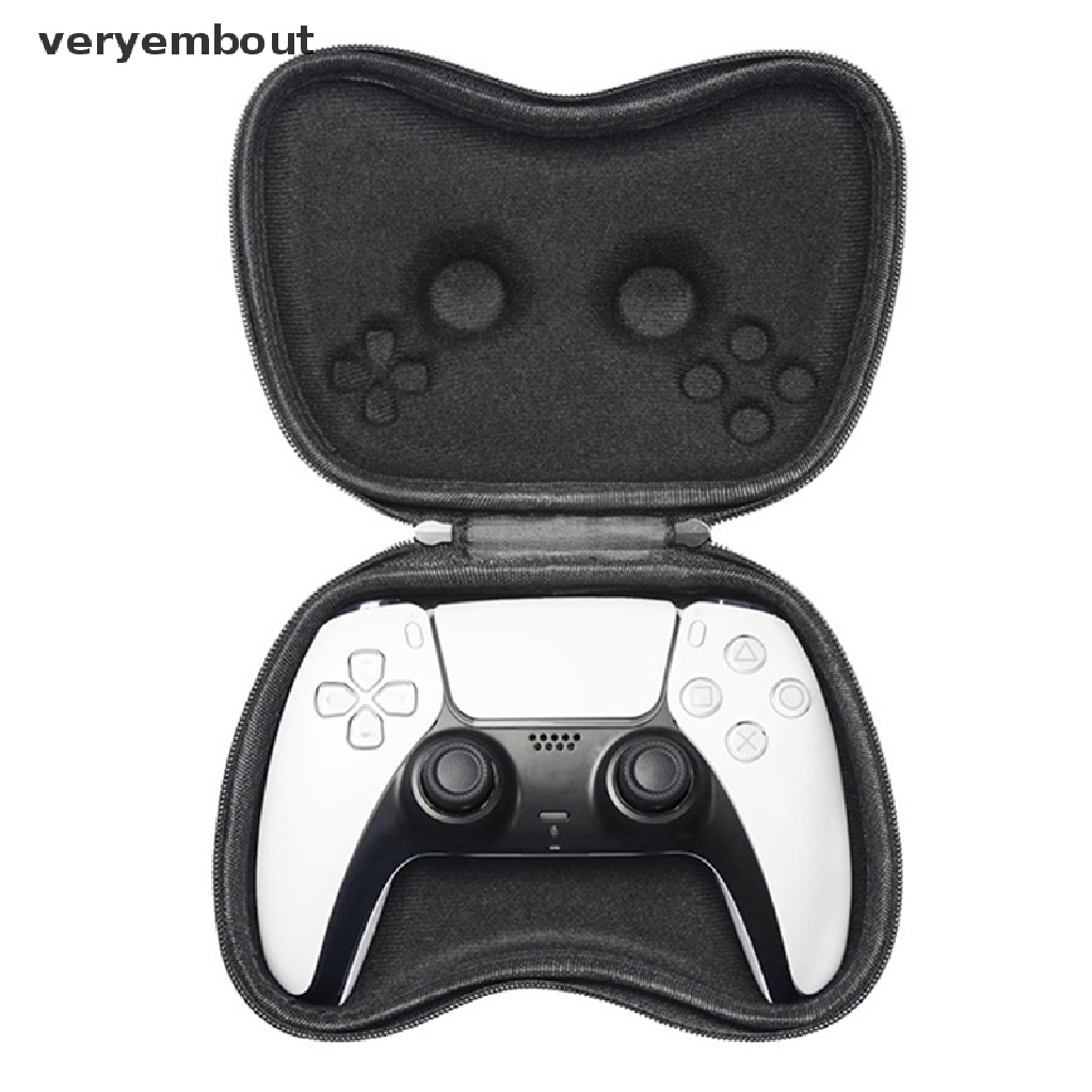 Túi Đựng Tay Cầm Chơi Game PS5 2023 Bằng EVA Cứng Chống Sốc Chống Bụi Có Dây Đeo Cho Playstation 5