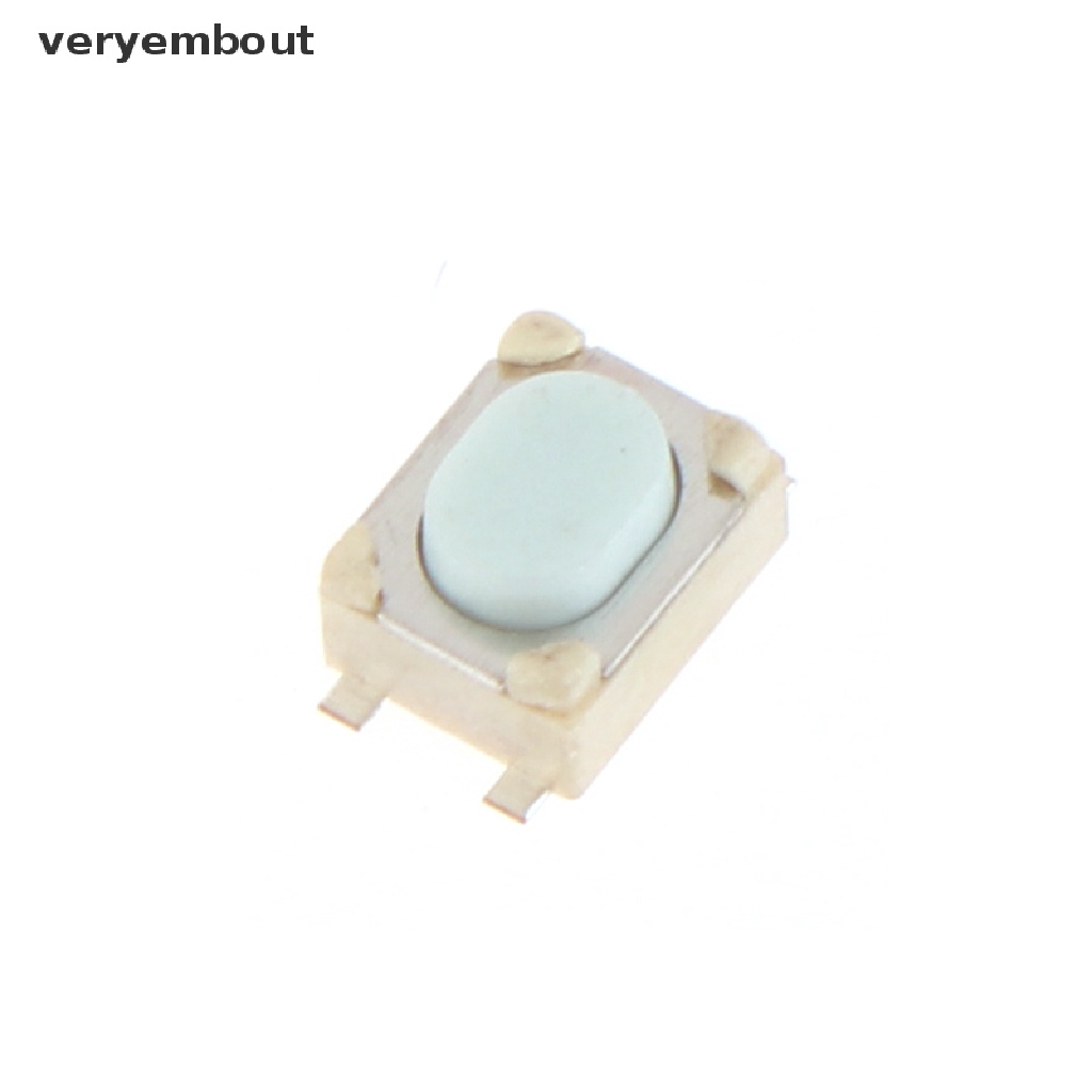 Set 100 Nút Công Tắc 4 Chấu 3 * 4 * 2.5MM SMD Chuyên Dụng Cho Xe Hơi