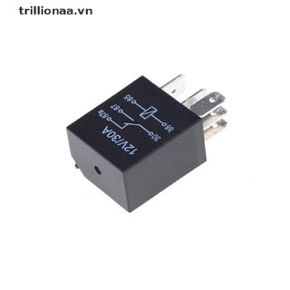 Trillionaa dc 12v 5 chân 30a ô tô chuyển đổi rơle xe đạp rơle vn