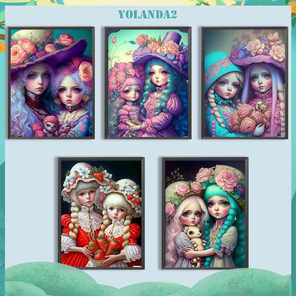 Tranh Đính Đá Kim Cương Toàn Bộ 5D DIY Hình Vẽ Hoa Trái Cây Trang Trí Nhà Cửa