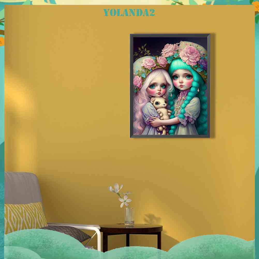 Tranh Đính Đá Kim Cương Toàn Bộ 5D DIY Hình Vẽ Hoa Trái Cây Trang Trí Nhà Cửa