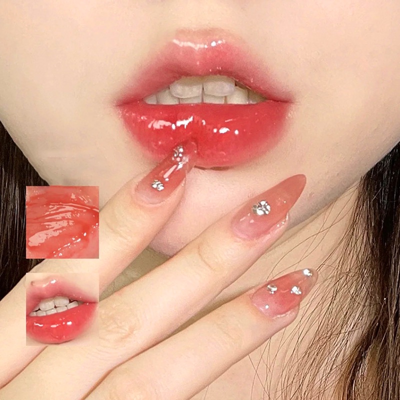 Son Kem Dưỡng Ẩm Kháng Nước Lâu Trôi Hình Bánh Donut Dễ Thương Cho Nữ