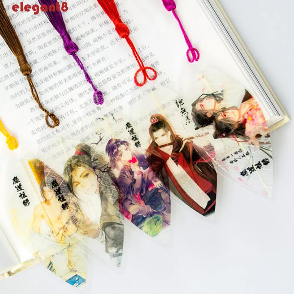 Thẻ Đánh Dấu Sách Chống Thấm Nước Nhiều Màu Sắc Thanh Lịch Mo Dao Zu Shi Làm Quà Tặng Giáo Viên