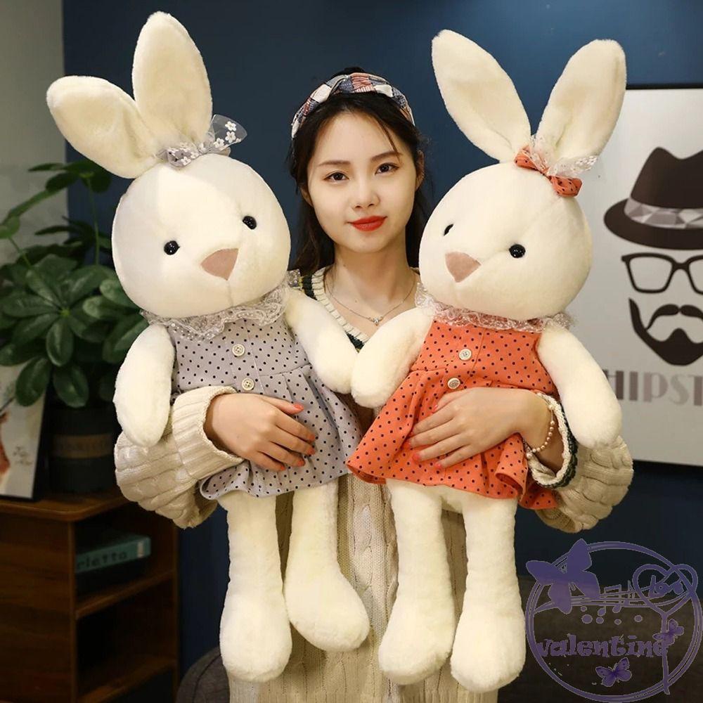 Thỏ Nhồi Bông Mềm Mại Dễ Thương Cho Bé