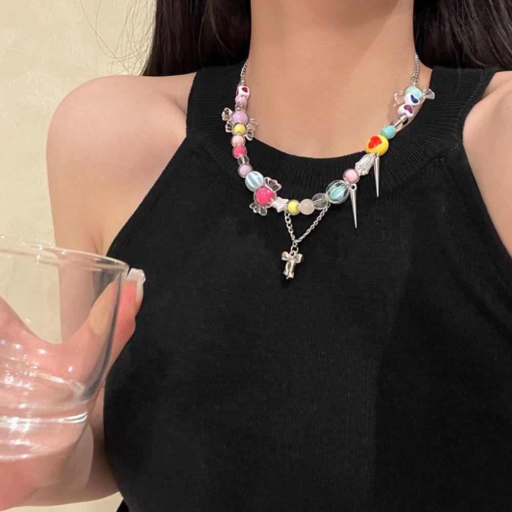 EPOCH Vòng Tay Chuỗi Hạt Nhiều Màu Sắc Thời Trang Hàn Quốc