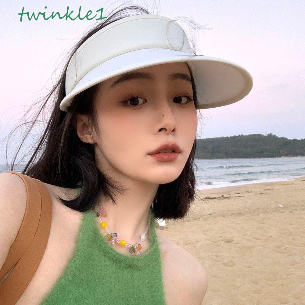 Mũ Rộng Vành Hở Chóp Thiết Kế Gấp Gọn Thời Trang Cho Nữ