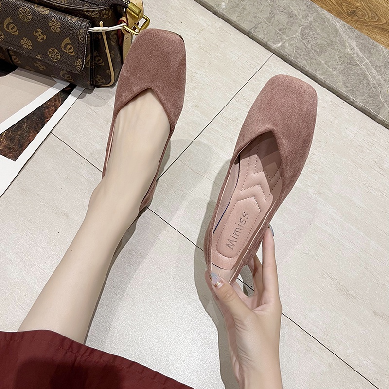 Giày Búp Bê Da Thời Trang Dành Cho Nữ