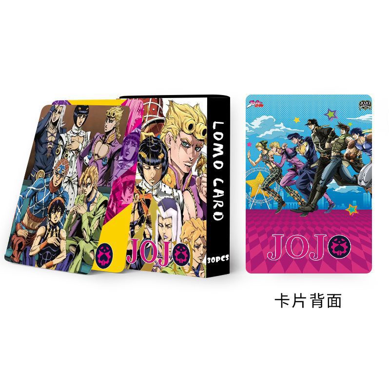 JoJo's Bizarre Adventure Photocard Lomo Card Double-sided Color Printing