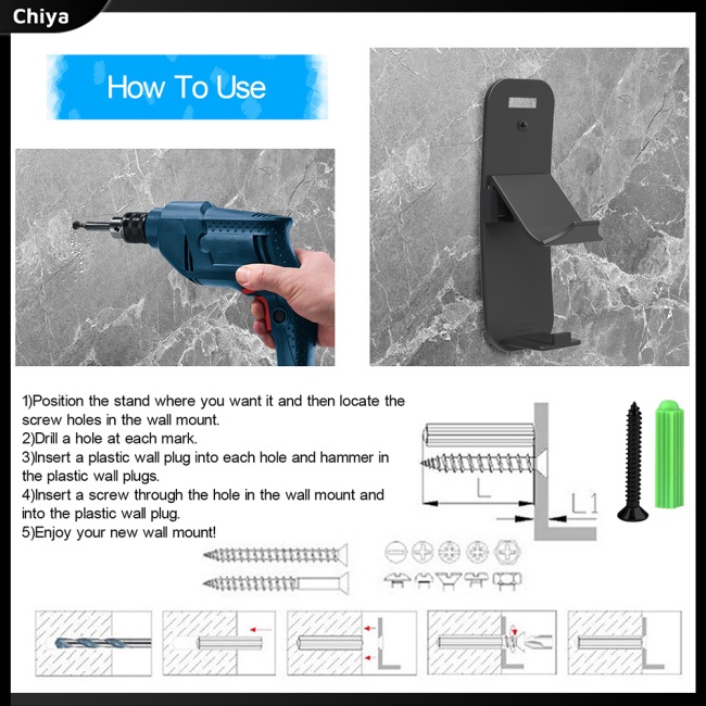 Giá Đỡ Gắn Tường Dùng Để Đựng Tay Cầm Chơi Game Tiện Dụng