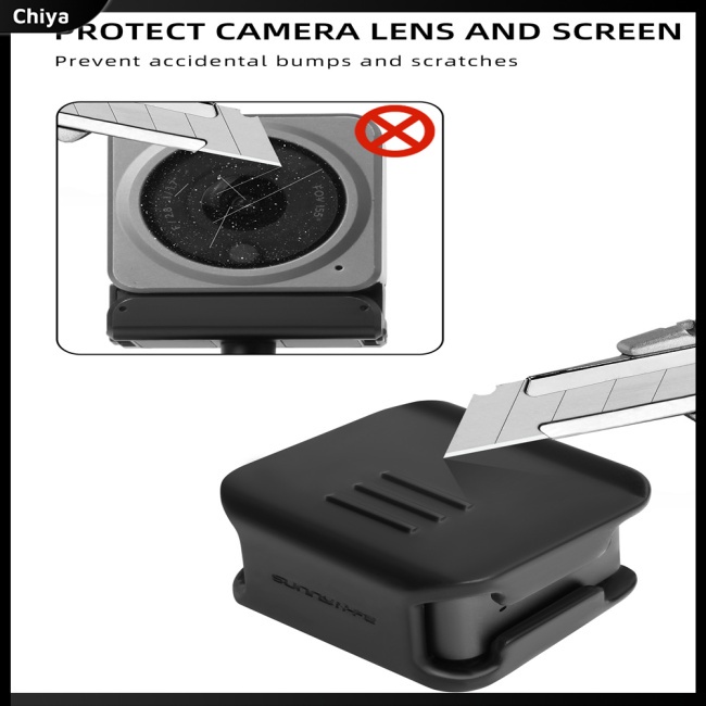 Vỏ Silicon Bảo Vệ Ống Kính Máy Ảnh Cho Sunnylife Action 2