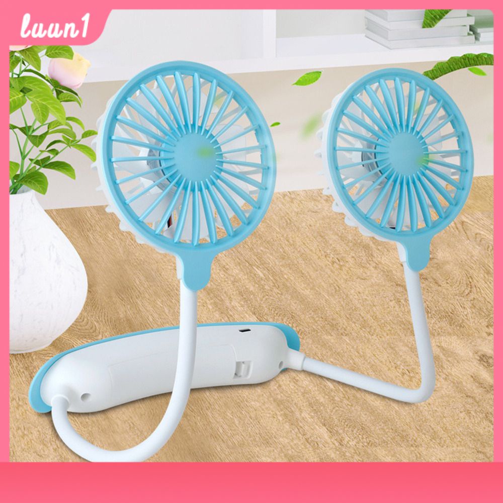 Còn Hàng Quạt Đeo Cổ Lười Quạt Đeo Cổ Mini Mùa Hè Mới Quạt Sinh Viên Cầm Tay Quạt Sạc Giao Diện Usb Gấp Gọn Ngoài Trời Thanh Toán Khi Nhận Hàng