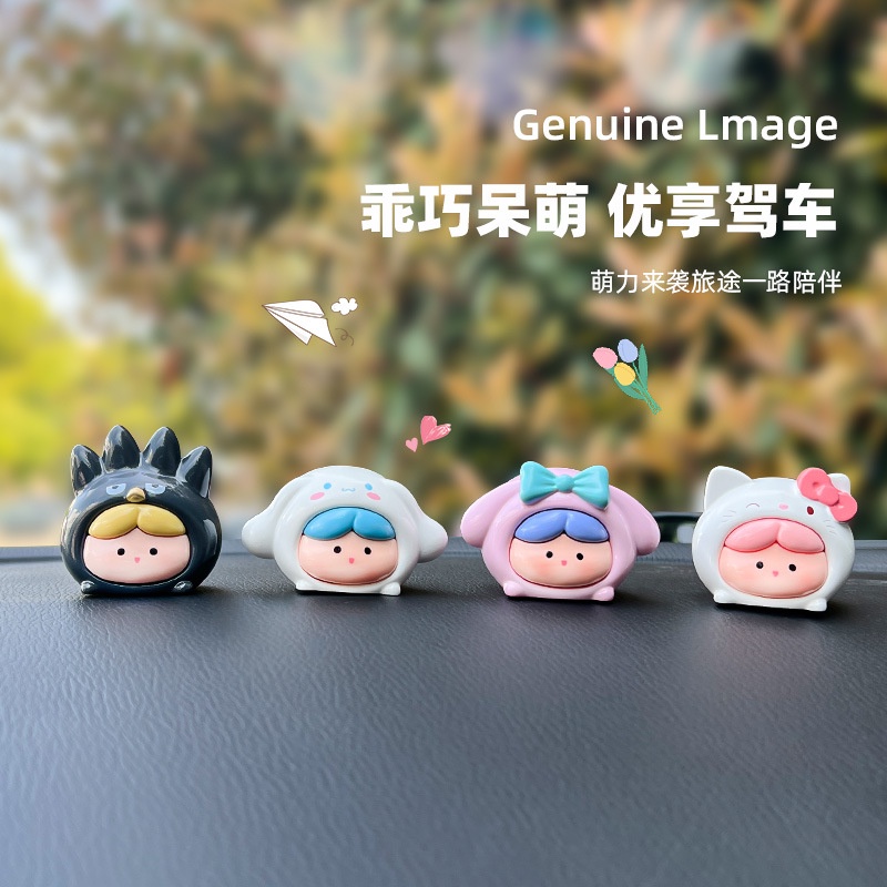Búp Bê Hạt Nhựa Dễ Thương Sáng Tạo Để Bàn Trang Trí