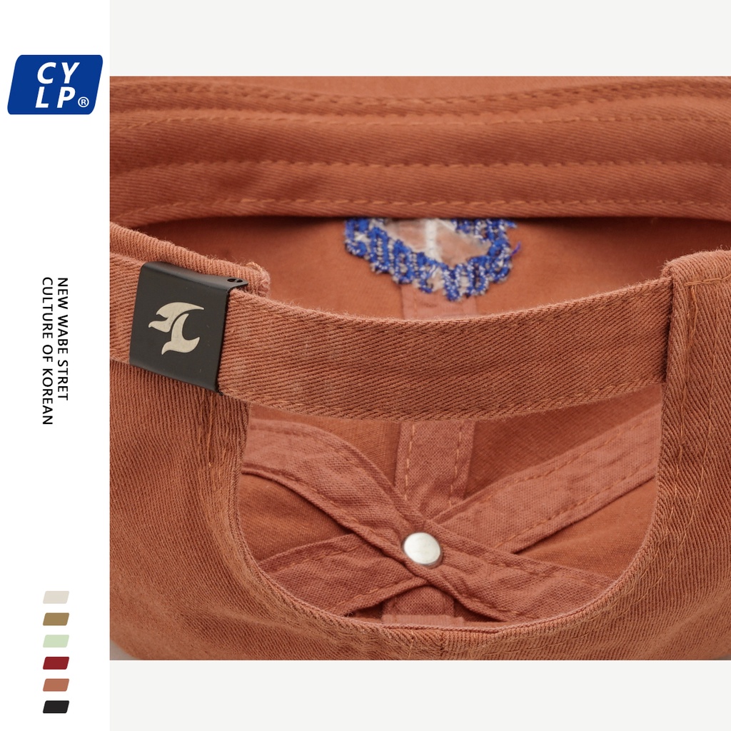 Mũ Lưỡi Trai Thêu Chữ Phong Cách Hàn Quốc Cá Tính Cho Cặp Đôi