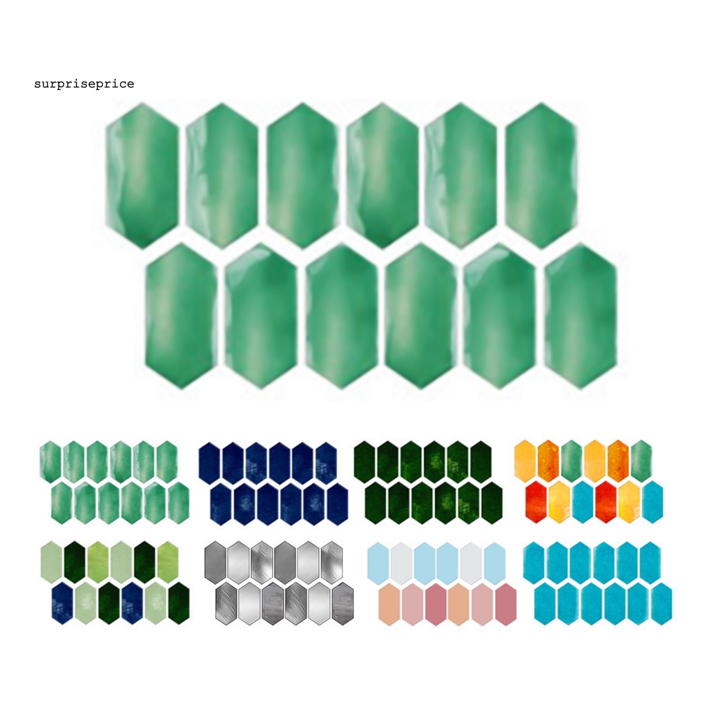 Bộ 12 Miếng Dán Sàn Nhà Bằng PVC Siêu Dính Chống Mòn Dễ Lắp Đặt Tiện Dụng Cho SPA